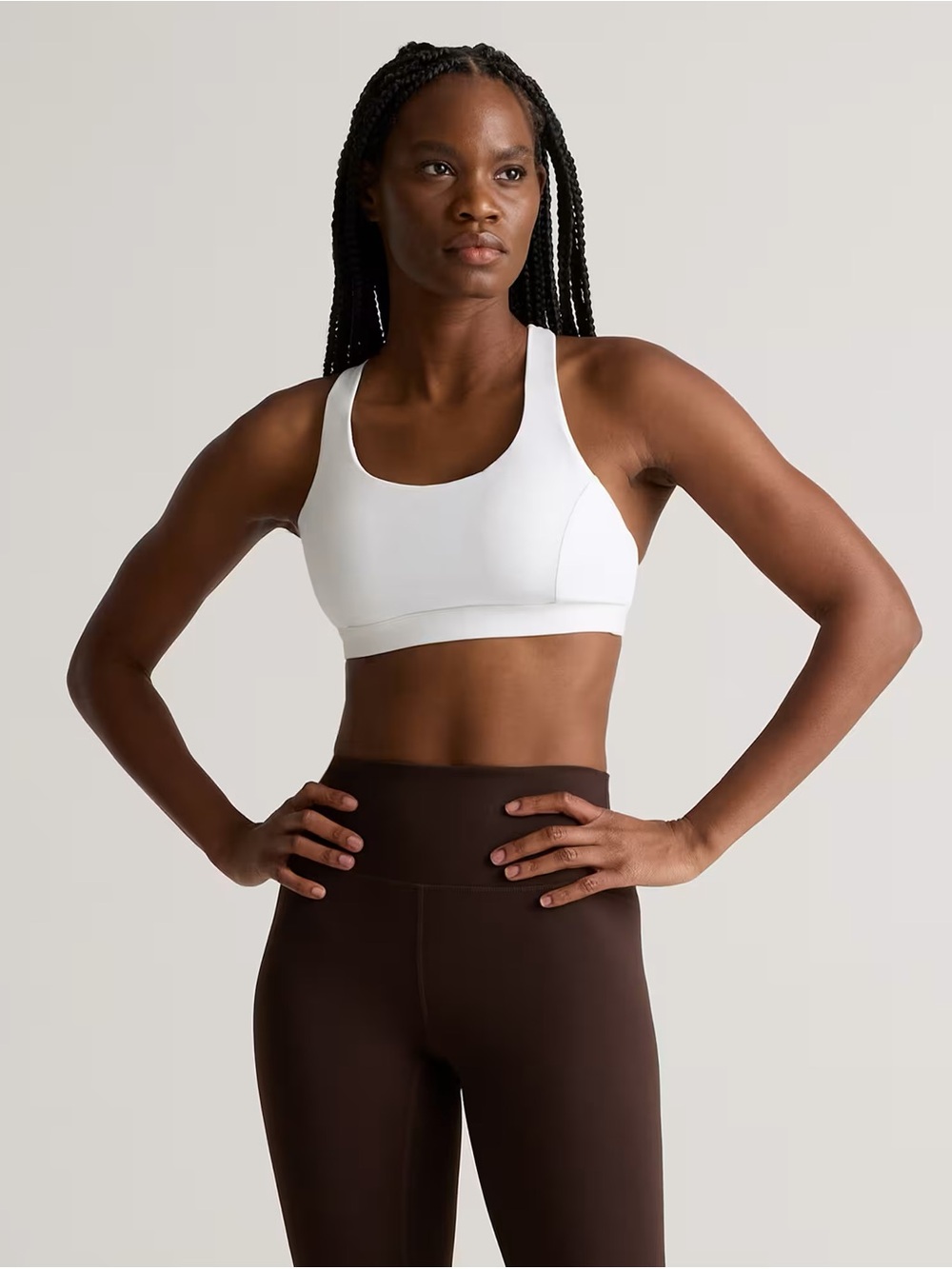 Quince Power-Up Strappy Sports Bra